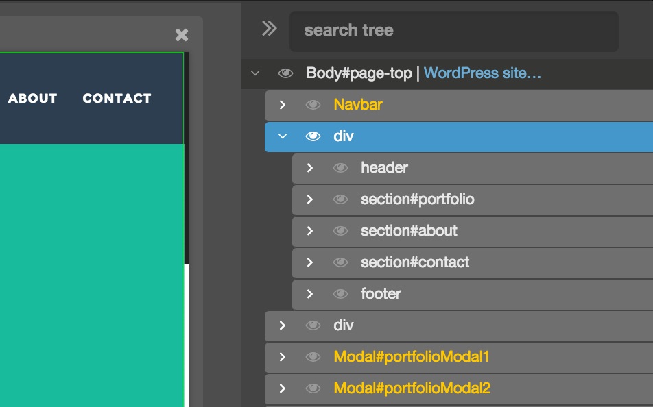 Converting HTML to WordPress Pinegrow  Editor