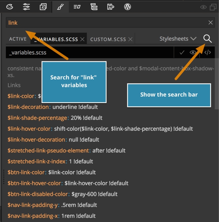 Customizing Bootstrap 5 Themes | Pinegrow Web Editor