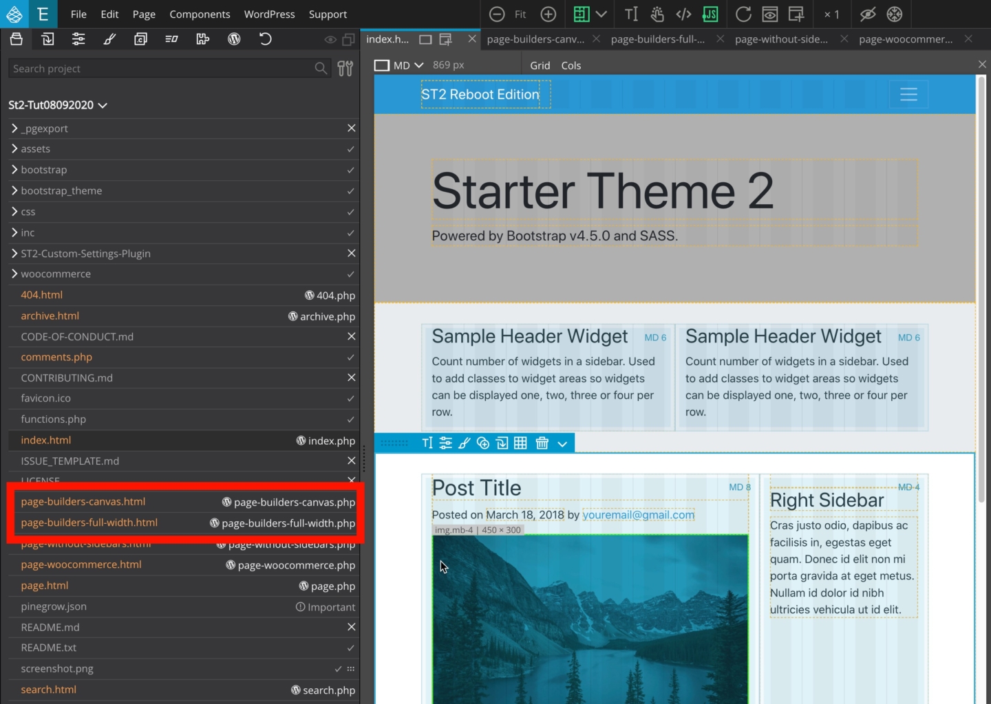 Introduction to the WordPress template structure - Headers, Footers ...